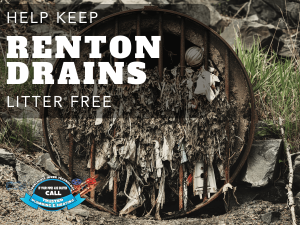 Help Keep Renton Drains Litter Free