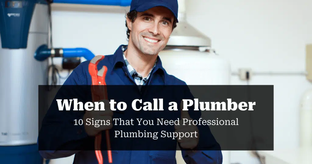 When to Call a Plumber